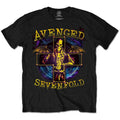 Black - Front - Avenged Sevenfold Unisex Adult Stellar Cotton T-Shirt