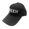 Black-White - Back - Queen Unisex Adult Logo Baseball Cap