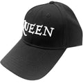 Black-White - Front - Queen Unisex Adult Logo Baseball Cap