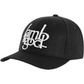 Black-White - Front - Lamb Of God Unisex Adult Logo Baseball Cap