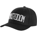 Black-White - Front - Mastodon Unisex Adult Logo Baseball Cap