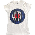 White - Front - The Who Womens-Ladies Vintage Target T-Shirt
