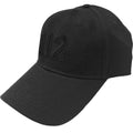 Black - Front - U2 Unisex Adult Logo Baseball Cap