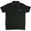 Black - Front - Black Sabbath Unisex Adult Wavy Logo Polo Shirt