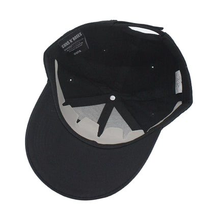 Black-Red - Side - Guns N Roses Unisex Adult Circle Logo Baseball Cap