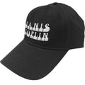 Black-White - Front - Janis Joplin Unisex Adult Logo Baseball Cap