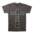 Charcoal Grey - Front - Black Sabbath Unisex Adult Cross T-Shirt