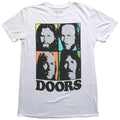 White - Front - The Doors Unisex Adult Colour Box Cotton T-Shirt