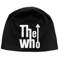 Black - Front - The Who Unisex Adult Logo Beanie