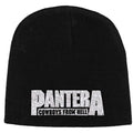 Black - Front - Pantera Unisex Adult Cowboys From Hell Beanie