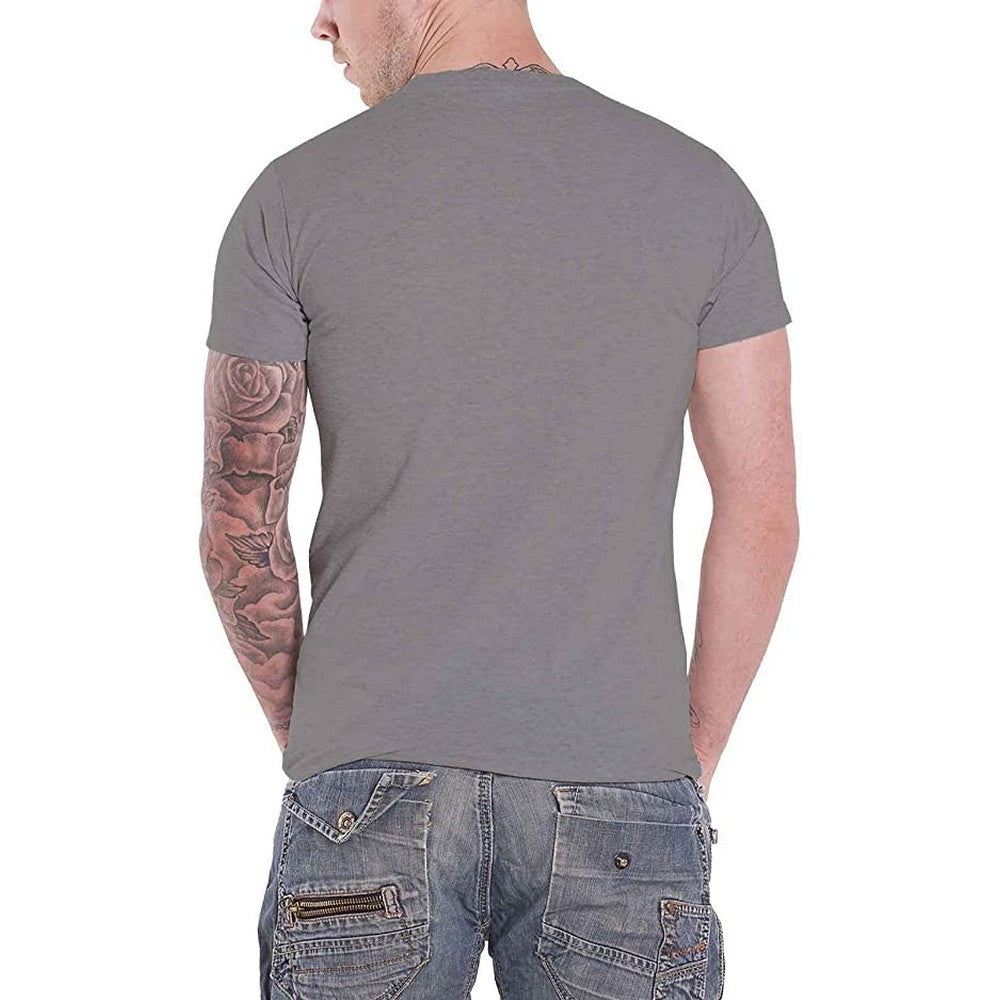 Grey - Back - BT21 Unisex Adult Blocks T-Shirt