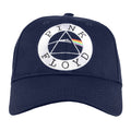 Navy Blue-White - Front - Pink Floyd Unisex Adult Circle Logo Baseball Cap