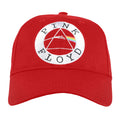 Red-White - Front - Pink Floyd Unisex Adult Circle Logo Baseball Cap