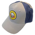 Grey-Navy Blue - Front - Guns N Roses Unisex Adult Two Tone Logo Baseball Cap