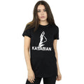 Black - Back - Kasabian Womens-Ladies Ultra Cotton Skinny T-Shirt