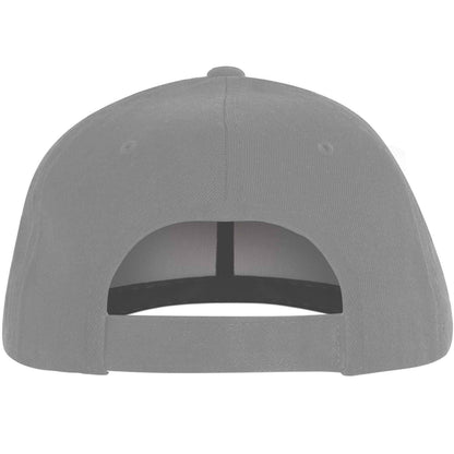 Grey - Back - The Beatles Unisex Adult Drop T Logo Baseball Cap