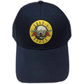 Navy Blue - Front - Guns N Roses Unisex Adult Circle Logo Baseball Cap