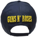 Navy Blue - Back - Guns N Roses Unisex Adult Circle Logo Baseball Cap