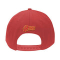 Red - Back - David Bowie Unisex Adult Flash Logo Baseball Cap