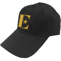 Black-Gold - Front - Elton John Unisex Adult E Baseball Cap