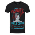 Black - Front - David Bowie Unisex Adult Earls Court ´73 Eco Friendly T-Shirt
