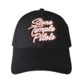 Black - Back - Stone Temple Pilots Unisex Adult Scroll Logo Baseball Cap