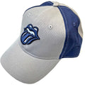Grey-Navy Blue - Front - The Rolling Stones Unisex Adult Tongue Two Tone Baseball Cap