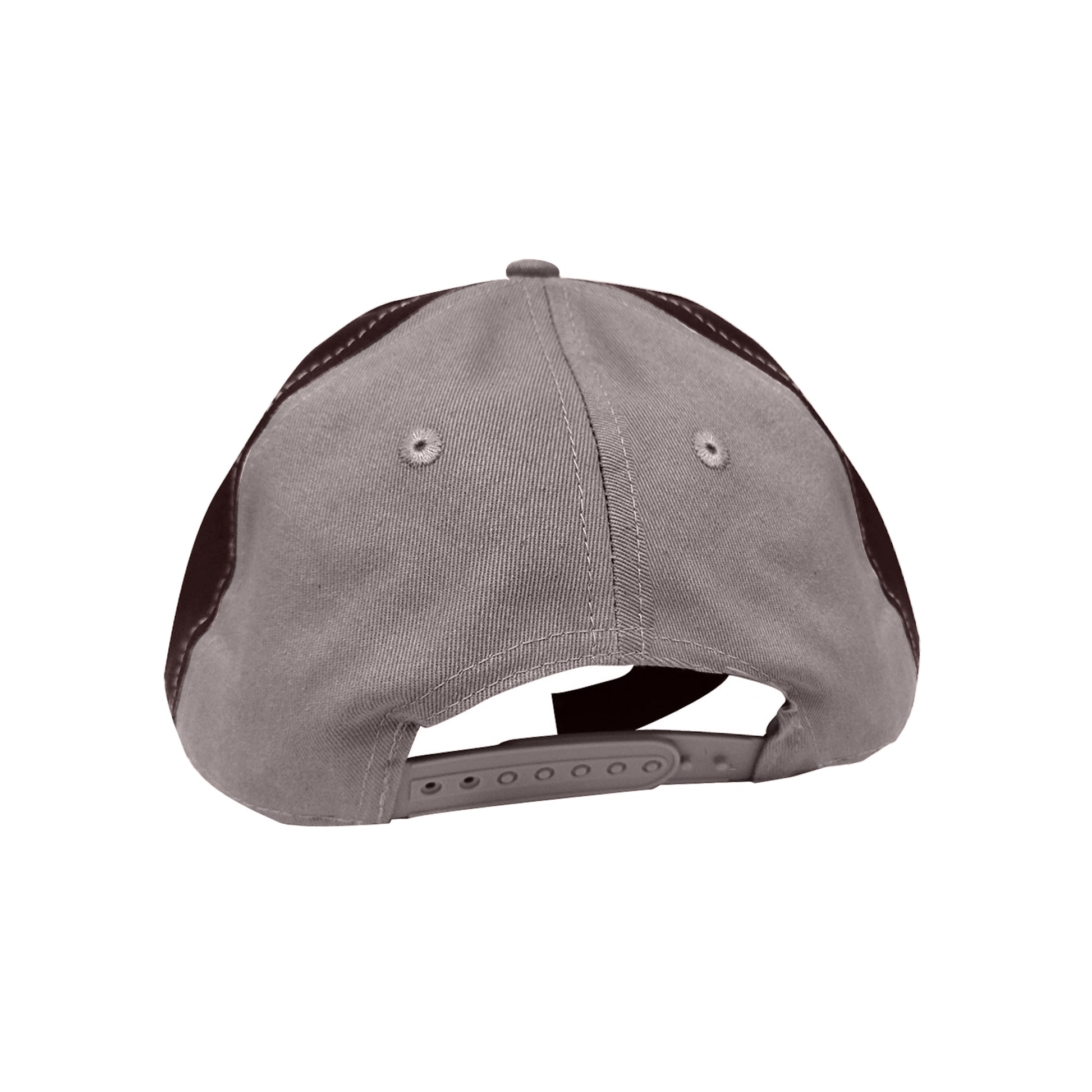 Charcoal Grey-Black - Back - The Rolling Stones Unisex Adult Tongue Two Tone Baseball Cap