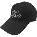 Black-Sonic Silver - Front - Alice Cooper Unisex Adult Dripping Logo Baseball Cap