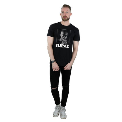 Black - Lifestyle - Tupac Shakur Unisex Adult Praying Cotton T-Shirt