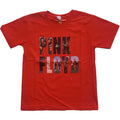 Red - Front - Pink Floyd Childrens-Kids Echoes Album Montage T-Shirt