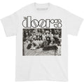 White - Front - The Doors Unisex Adult Jim On Floor Cotton T-Shirt