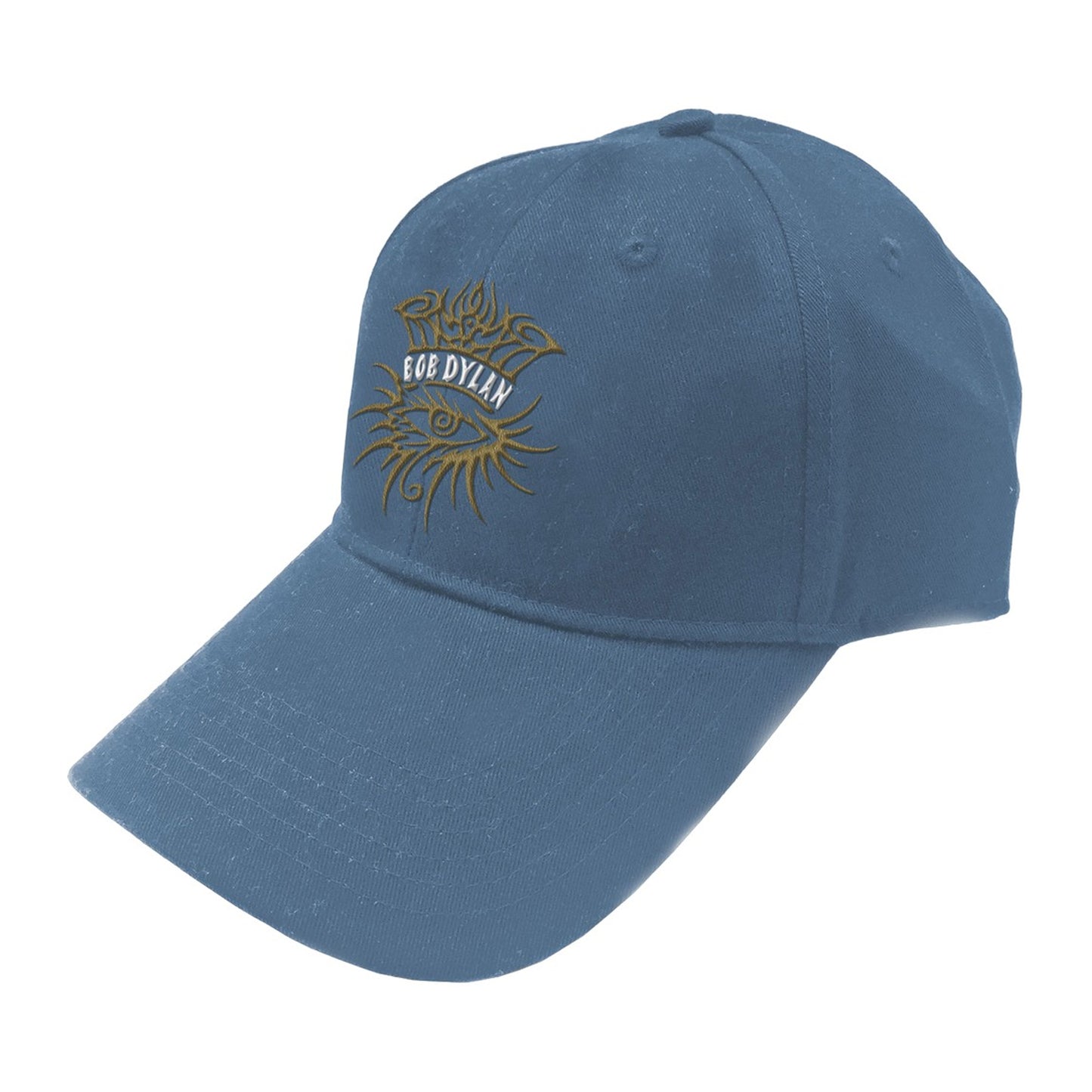Denim Blue - Front - Bob Dylan Unisex Adult Eye Icon Baseball Cap