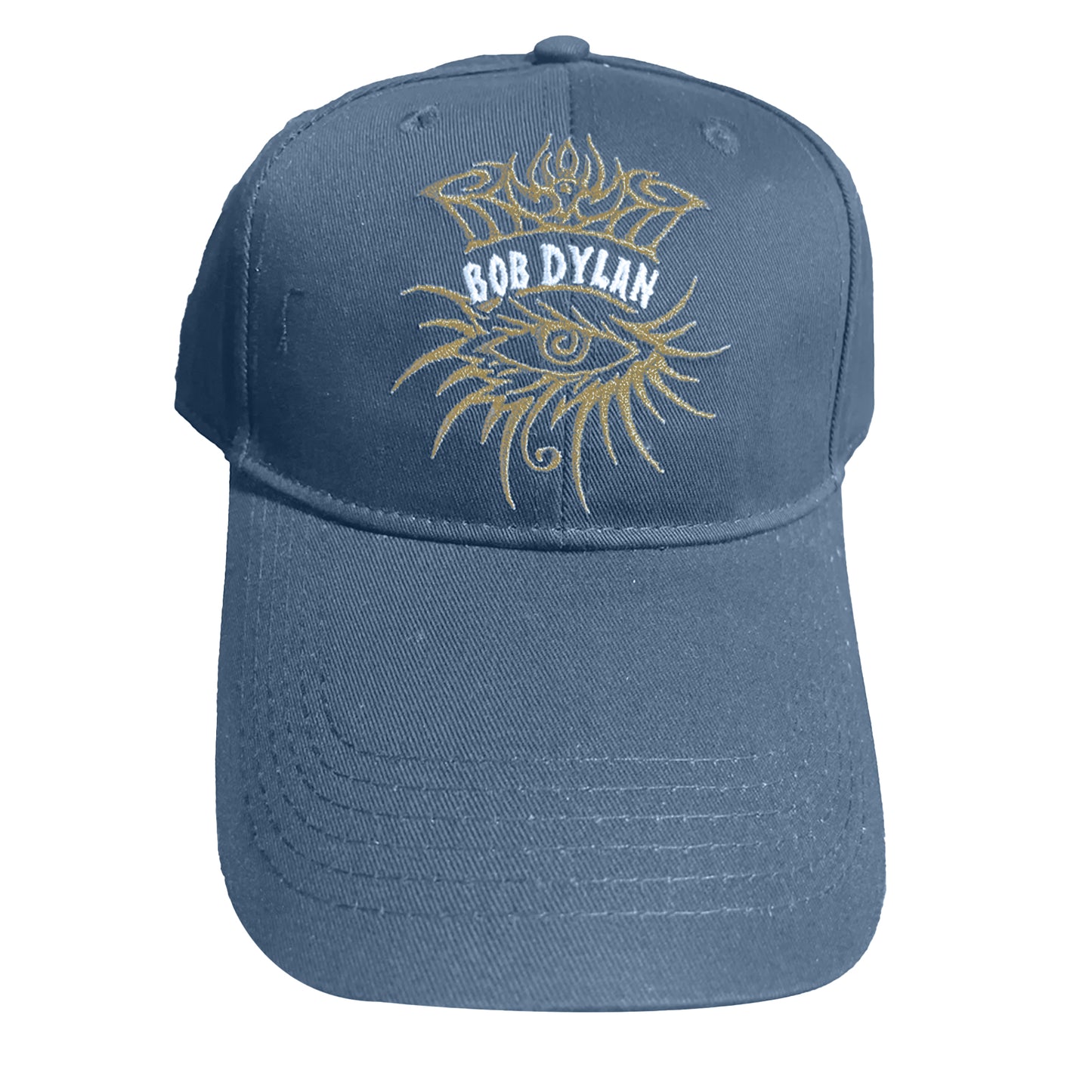 Denim Blue - Back - Bob Dylan Unisex Adult Eye Icon Baseball Cap