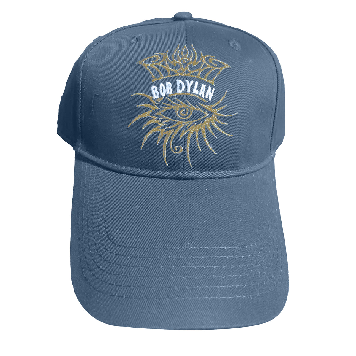 Denim Blue - Back - Bob Dylan Unisex Adult Eye Icon Baseball Cap