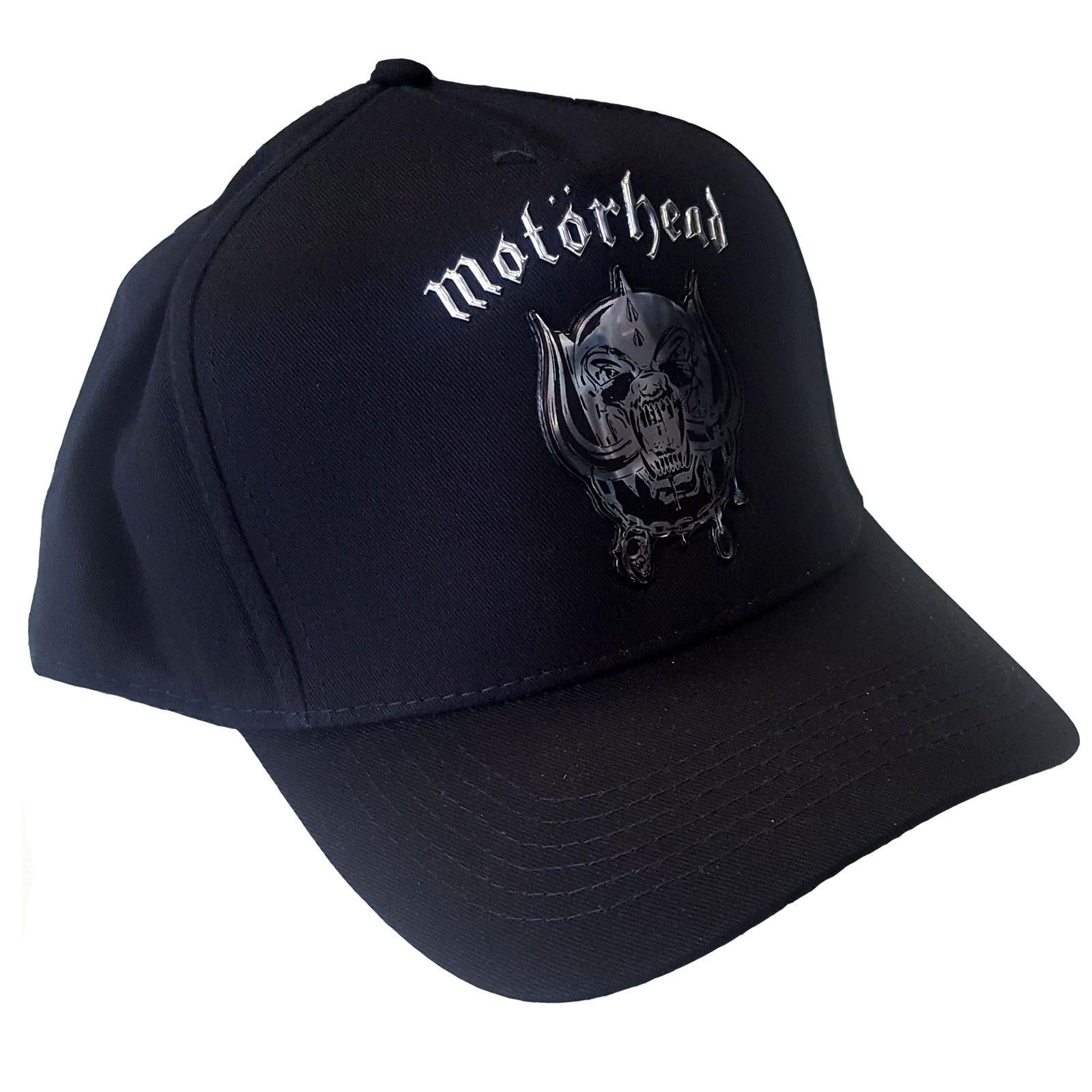 Black-Sonic Silver - Front - Motorhead Unisex Adult War Pig Baseball Cap