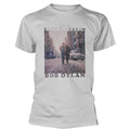White - Front - Bob Dylan Unisex Adult The Freewheelin T-Shirt