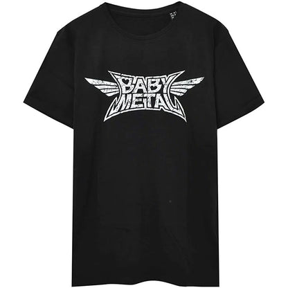 Black - Front - Babymetal Unisex Adult Logo T-Shirt