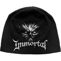 Black - Front - Immortal Unisex Adult Northern Chaos Beanie