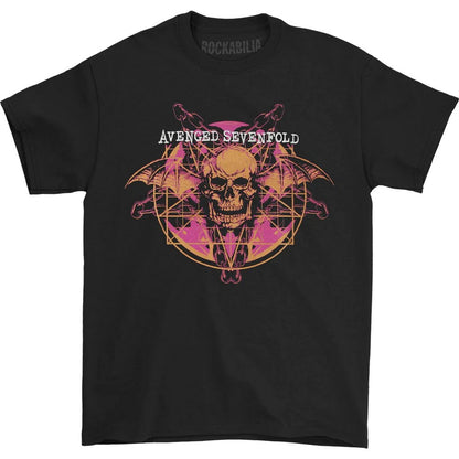 Black - Front - Avenged Sevenfold Unisex Adult Ritual Mens T-Shirt