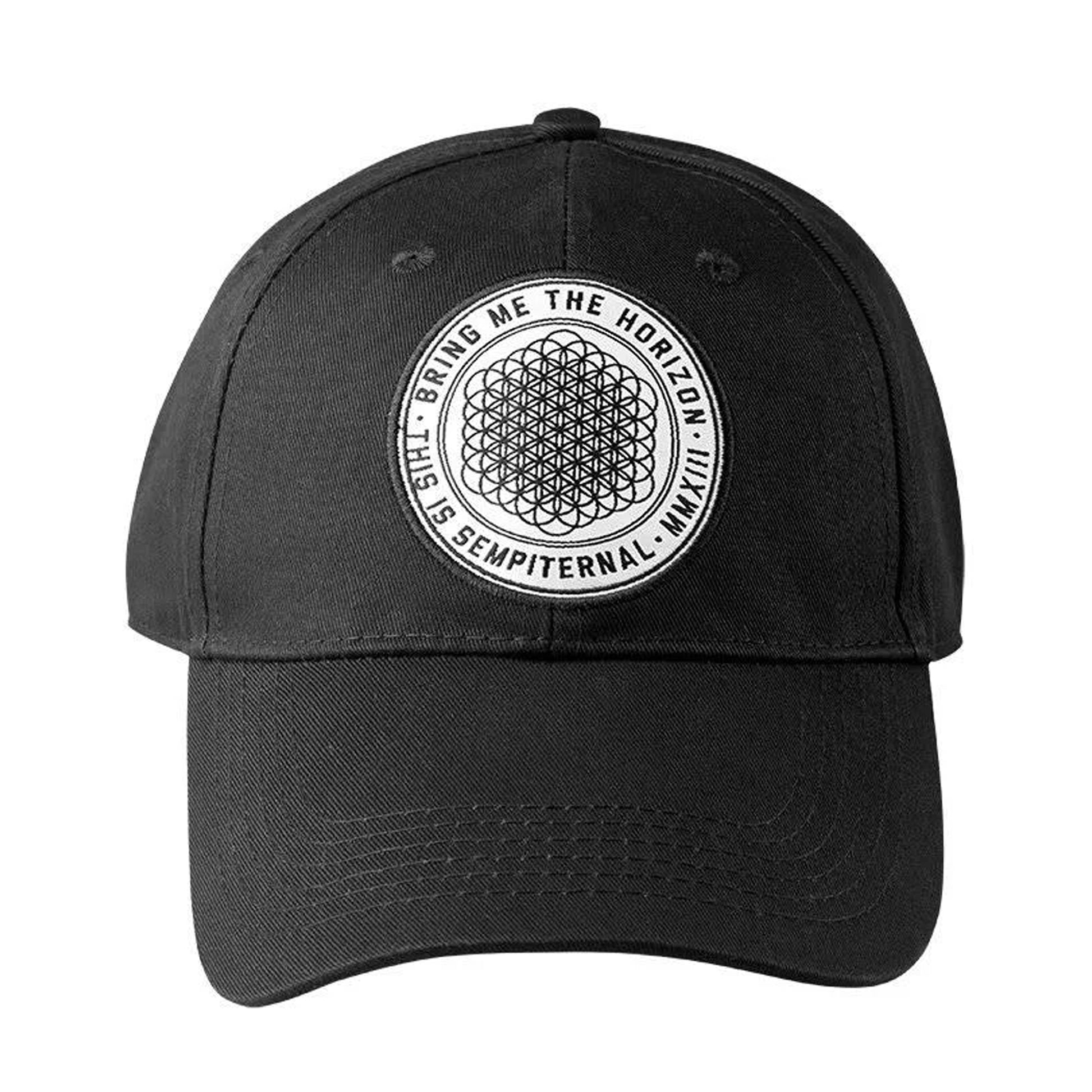 Black-White - Back - Bring Me The Horizon Unisex Adult Sempiternal Baseball Cap