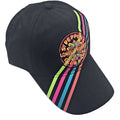 Black - Front - The Beatles Unisex Adult Sgt Pepper Strip Baseball Cap