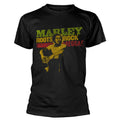 Black - Front - Bob Marley Unisex Adult Roots Rock Reggae T-Shirt
