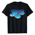 Black - Front - Yes Unisex Adult Vintage Logo T-Shirt