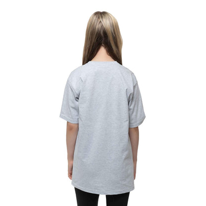 Heather Grey - Back - Guns N Roses Childrens-Kids Classic Logo T-Shirt