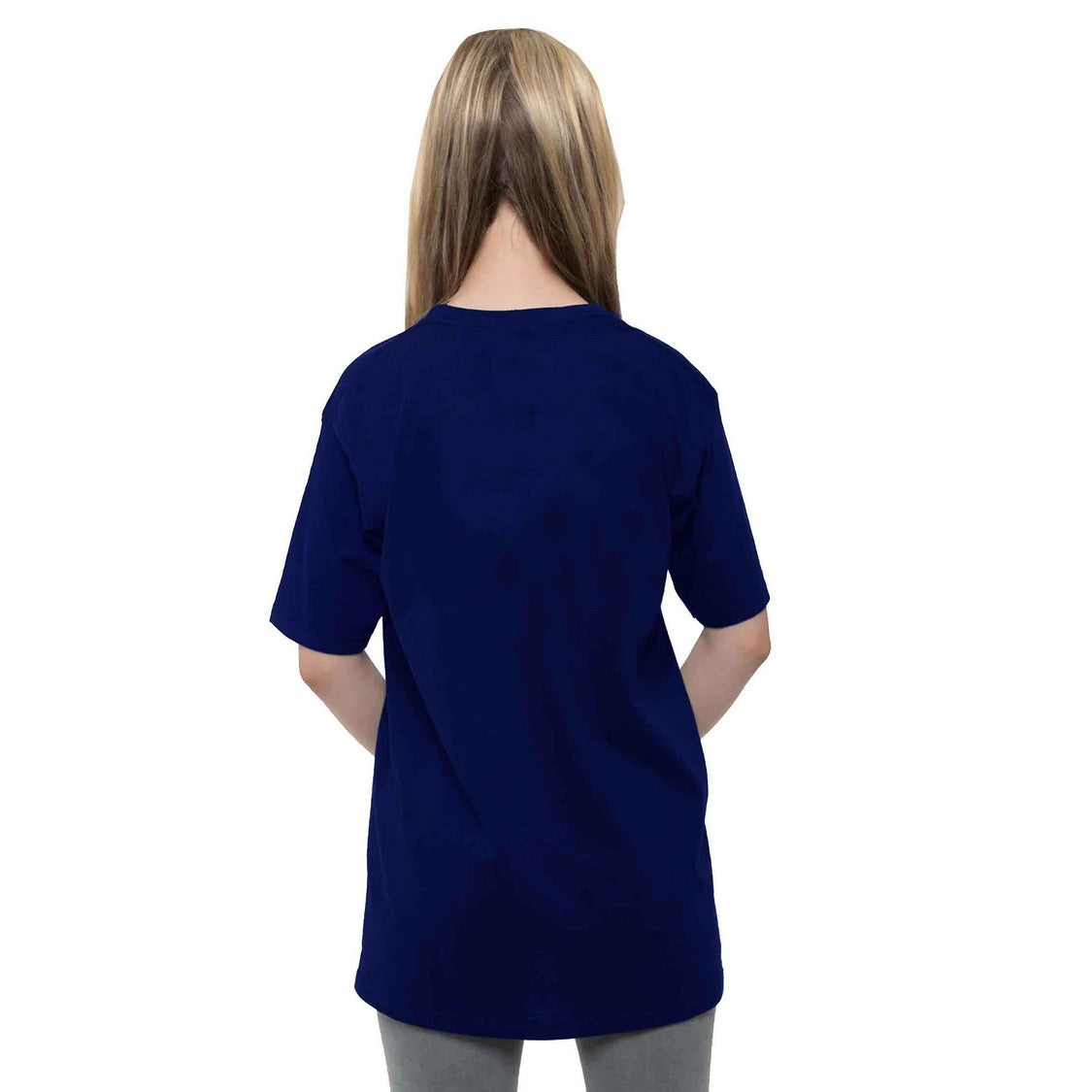 Navy Blue - Back - Guns N Roses Childrens-Kids Classic Logo T-Shirt