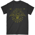Black - Front - Avenged Sevenfold Unisex Adult Webbed Wings Cotton T-Shirt