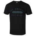 Black - Front - Def Leppard Unisex Adult Collegiate Logo T-Shirt