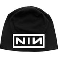 Black - Front - Nine Inch Nails Unisex Adult Logo Beanie