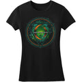 Black - Front - A Perfect Circle Womens-Ladies Sigil Cotton T-Shirt